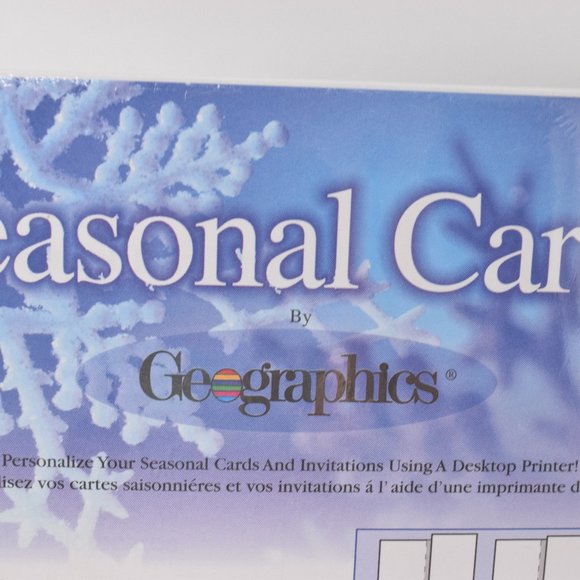 VTG Geographics 18 Colorful Christmas Tree Note Cards Envelopes Sealed Acid Free - Picture 7 of 7